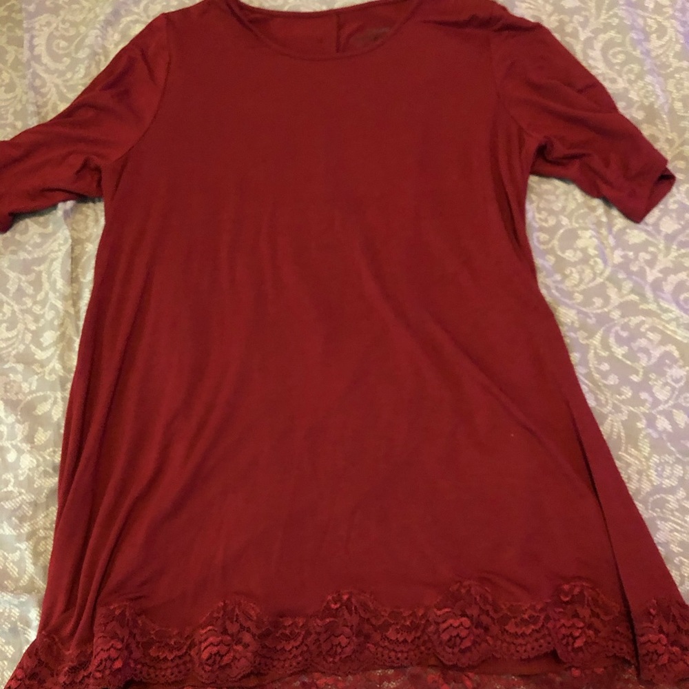 Red torrid top
